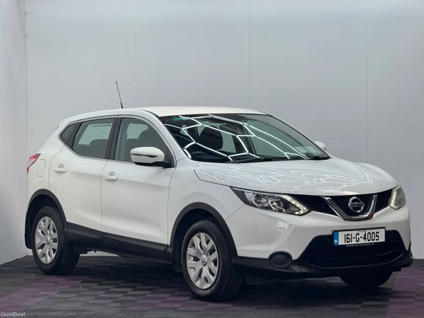 Nissan Qashqai Hatchback, Diesel, 2016, White