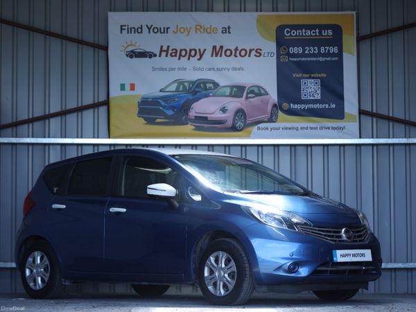 Nissan Note Hatchback, Petrol, 2015, Blue