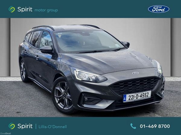 Ford Focus Estate, Petrol Hybrid, 2022, Grey
