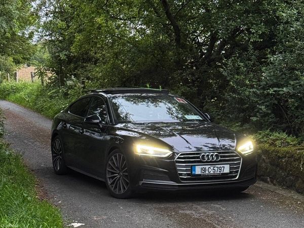 Audi A5 Hatchback, Diesel, 2019, Black