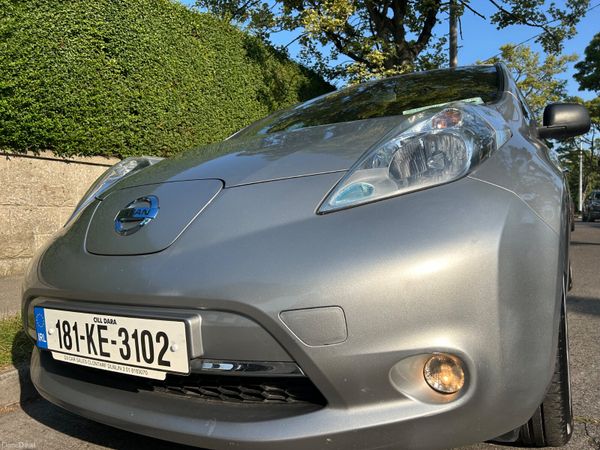 Nissan Leaf Hatchback, Electric, 2018, Grey