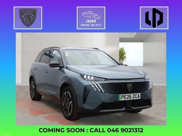 Peugeot 5008 SUV, Electric, 2026, Blue