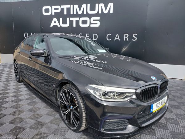 BMW 5-Series Saloon, Petrol Plug-in Hybrid, 2017, Black