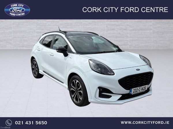 Ford Puma MPV, Petrol Hybrid, 2023, White