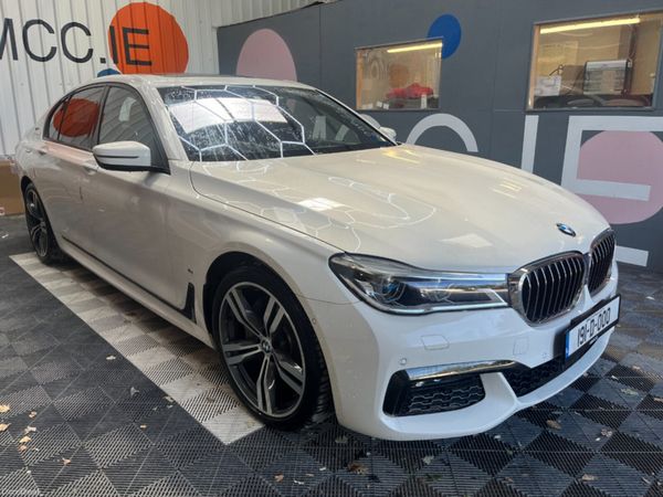 BMW 7-Series Saloon, Petrol, 2019, White