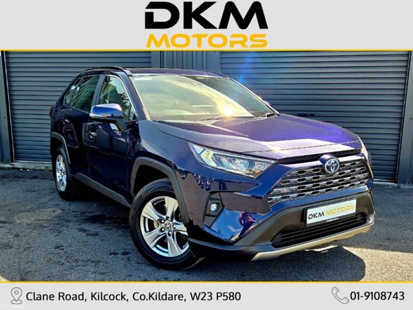 Toyota RAV4 SUV, Petrol Hybrid, 2023, Blue