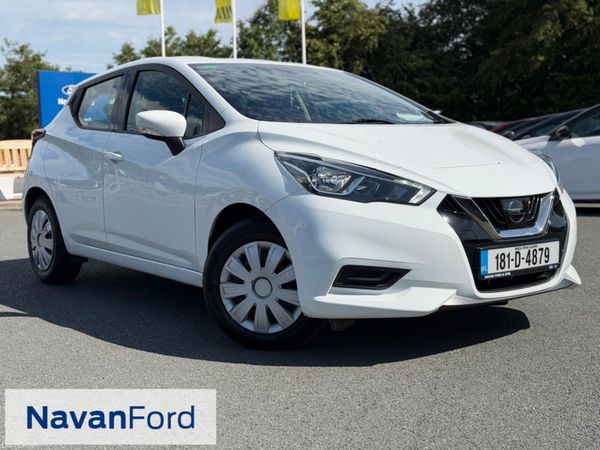Nissan Micra Hatchback, Petrol, 2018, White