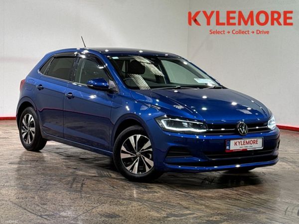 Volkswagen Polo Hatchback, Petrol, 2021, Blue