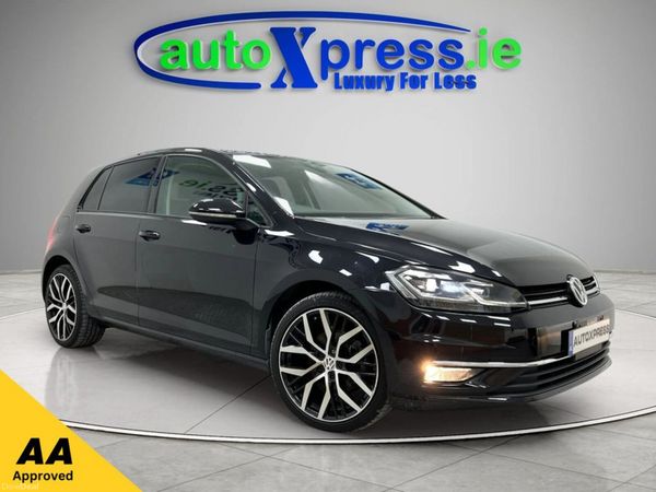 Volkswagen Golf Hatchback, Petrol, 2018, Black