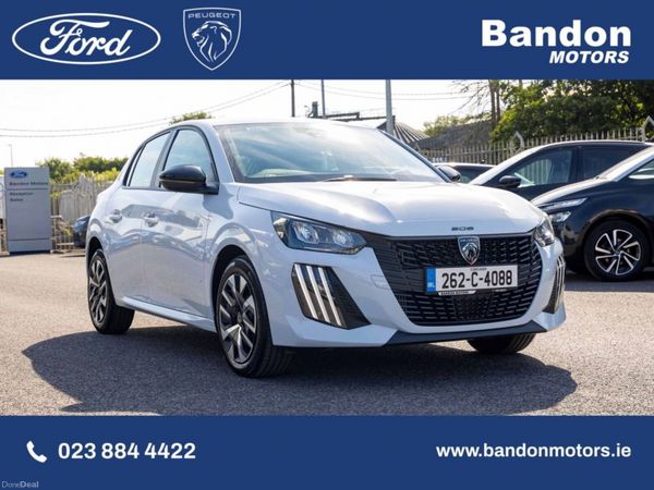 Peugeot 208 Hatchback, Petrol, 2026, White