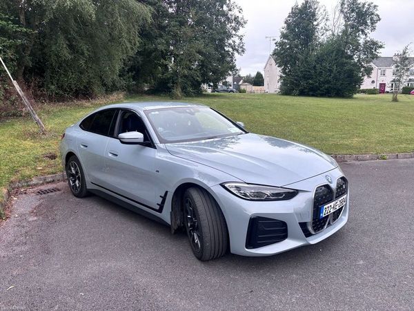 BMW i4 Coupe, Electric, 2022, Grey
