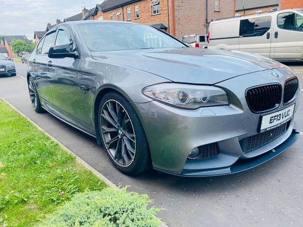 BMW 5-Series Saloon, Diesel, 2013, Grey
