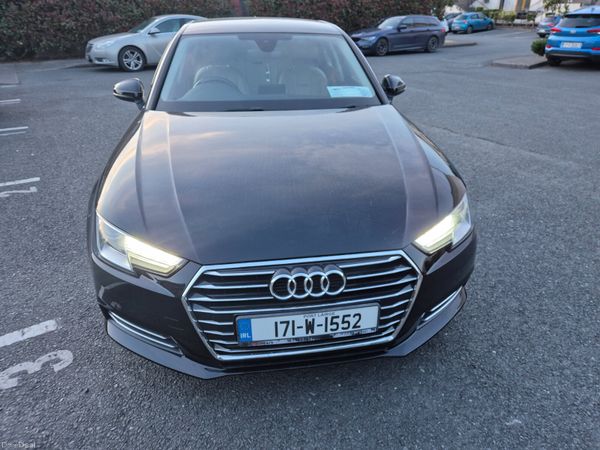 Audi A4 Saloon, Diesel, 2017, Black