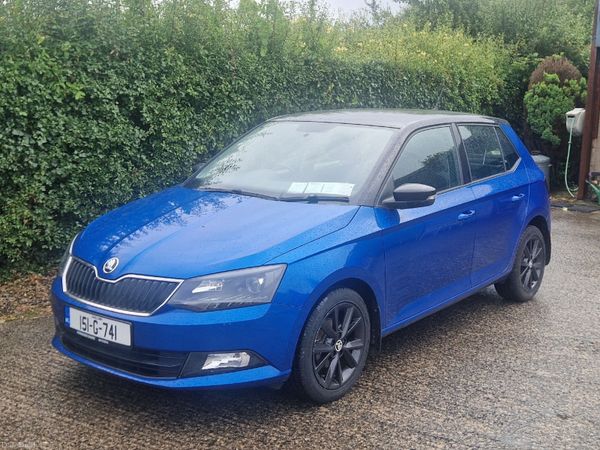 Skoda Fabia Hatchback, Petrol, 2015, Blue