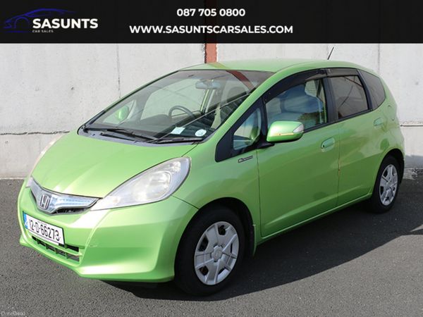 Honda Fit Hatchback, Petrol Hybrid, 2012, Green