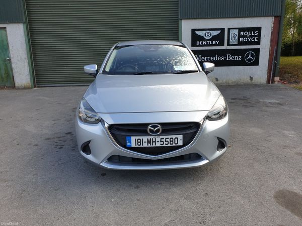 Mazda Demio Hatchback, Petrol, 2018, Silver