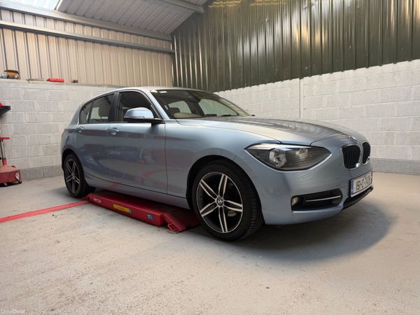 BMW 1-Series Hatchback, Diesel, 2015, Blue
