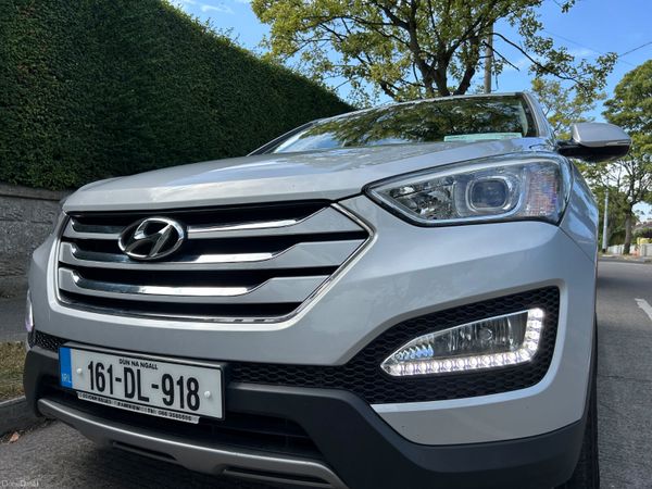 Hyundai Santa Fe SUV, Diesel, 2016, Silver