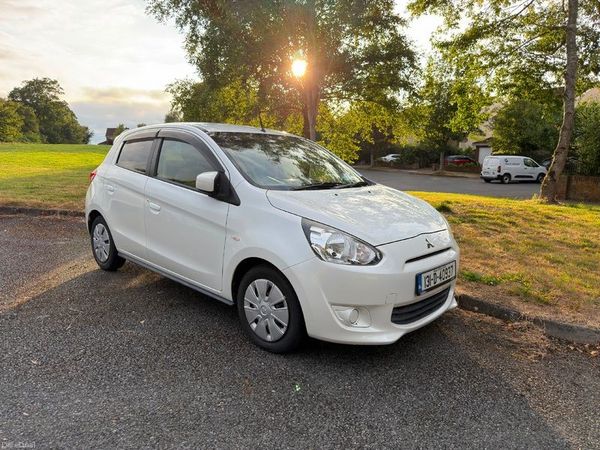 Mitsubishi Mirage Hatchback, Petrol, 2013, White