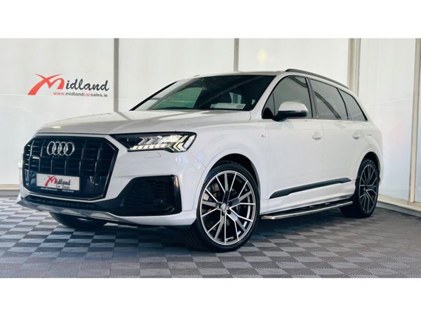 Audi Q7 Estate, Petrol Plug-in Hybrid, 2020, White