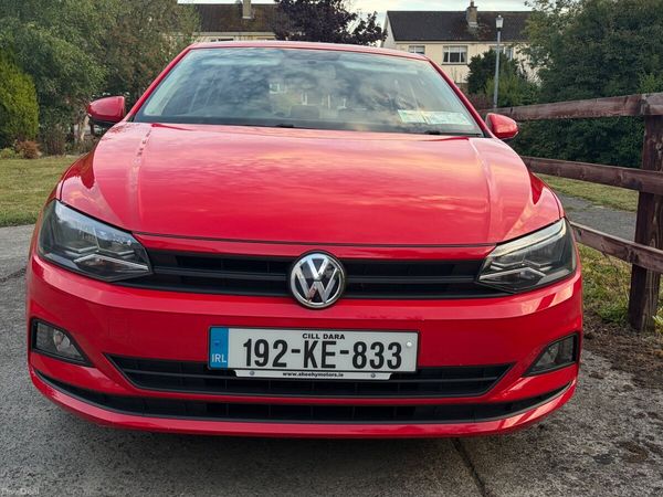 Volkswagen Polo Hatchback, Petrol, 2019, Red