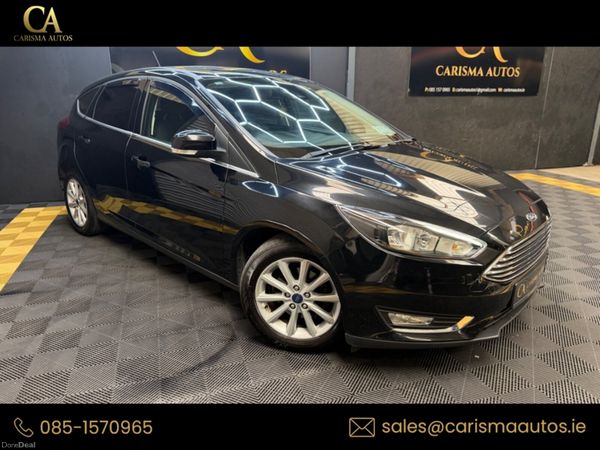 Ford Focus Hatchback, Petrol, 2017, Black