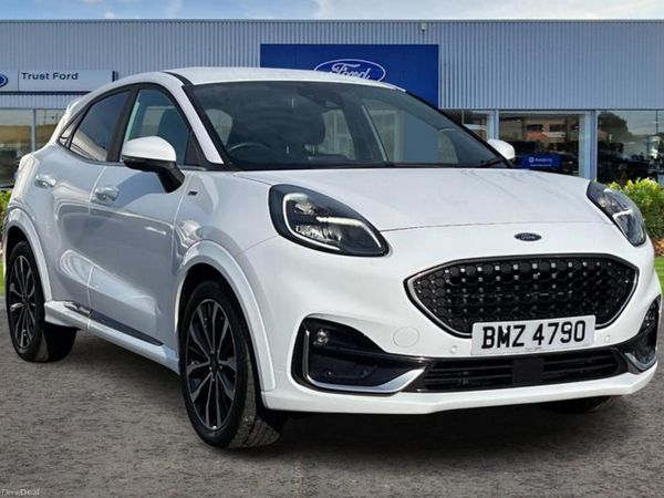 Ford Puma SUV, Petrol Hybrid, 2023, White