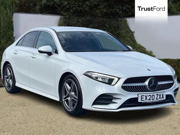 Mercedes-Benz A-Class Saloon, Diesel, 2020, White