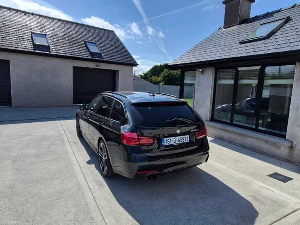 BMW 3-Series Estate, Diesel, 2018, Black