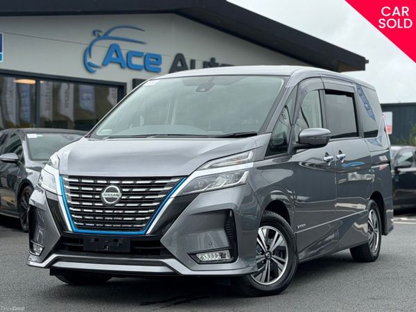 Nissan Serena MPV, Petrol Hybrid, 2020, Grey