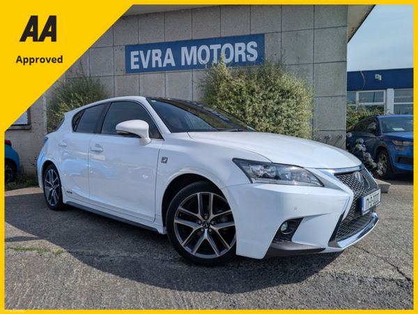Lexus CT Hatchback, Petrol Hybrid, 2017, White