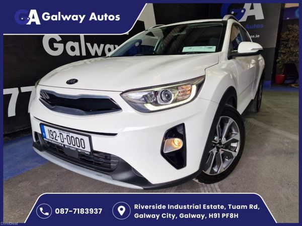 Kia Stonic Hatchback, Petrol, 2019, White