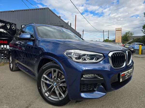 BMW X3 SUV, Petrol Plug-in Hybrid, 2020, Blue