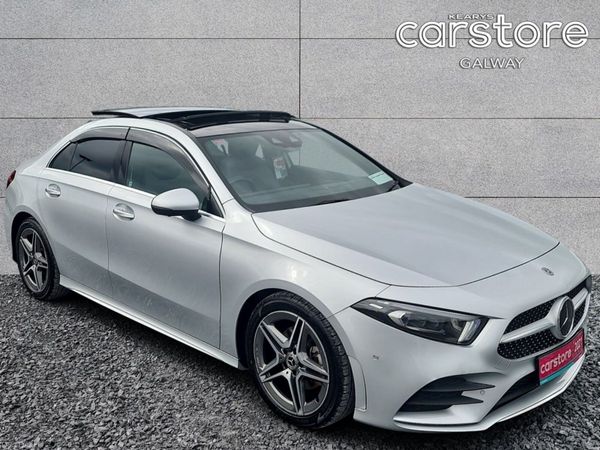 Mercedes-Benz A-Class Saloon, Petrol, 2021, Silver