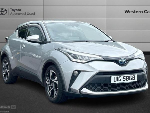 Toyota C-HR SUV, Petrol Hybrid, 2023, Silver