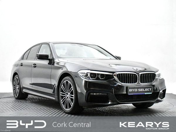 BMW 5-Series Saloon, Petrol Plug-in Hybrid, 2020, Grey