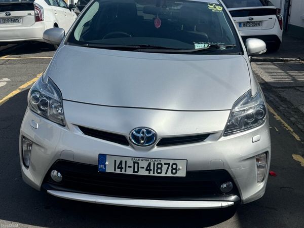 Toyota Prius Hatchback, Petrol Hybrid, 2014, Silver