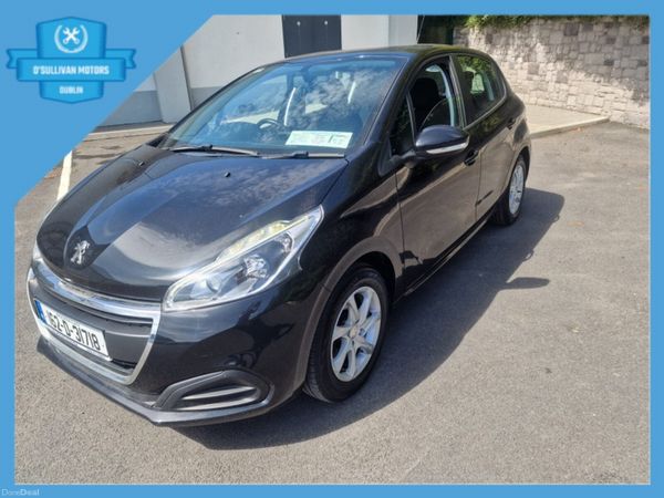 Peugeot 208 Hatchback, Petrol, 2016, Black