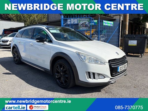 Peugeot 508 Estate, Diesel Hybrid, 2013, White