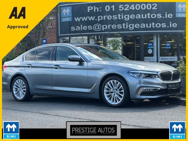 BMW 5-Series Saloon, Petrol Plug-in Hybrid, 2017, Grey