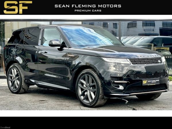 Land Rover Range Rover Sport SUV, Petrol Hybrid, 2025, Black