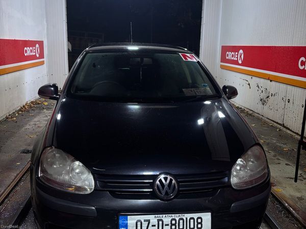 Volkswagen Golf Hatchback, Petrol, 2007, Black