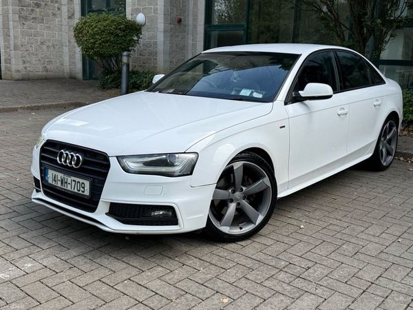 Audi A4 Saloon, Diesel, 2014, White