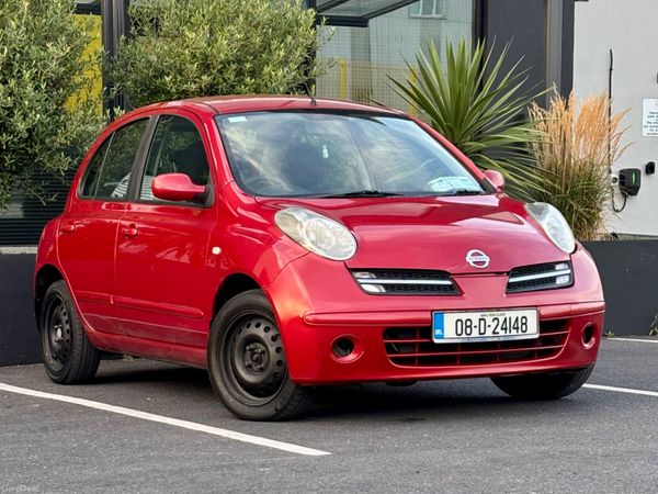 Nissan Micra Hatchback, Petrol, 2008, Red