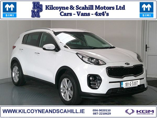 Kia Sportage SUV, Diesel, 2018, White