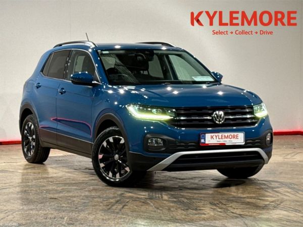 Volkswagen T-Cross SUV, Petrol, 2020, Blue