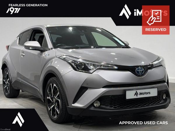 Toyota C-HR SUV, Petrol Hybrid, 2017, Silver