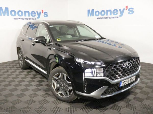 Hyundai Santa Fe SUV, Petrol Plug-in Hybrid, 2023, Black