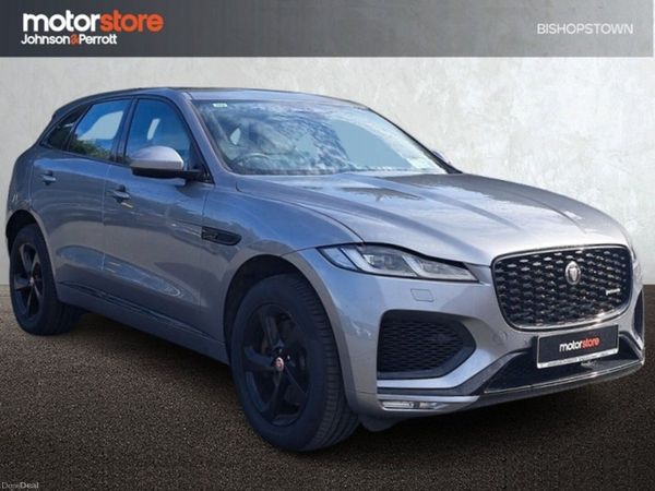 Jaguar F-Pace SUV, Petrol Plug-in Hybrid, 2022, Grey