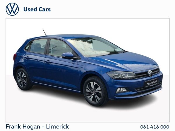 Volkswagen Polo Hatchback, Petrol, 2021, Blue